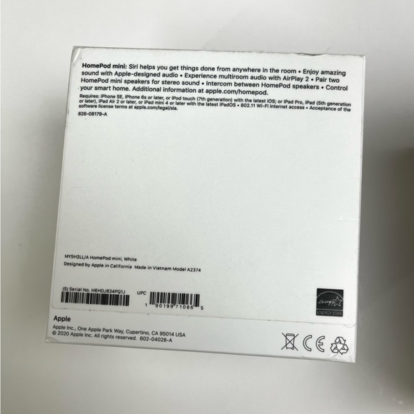 Empty Apple Home Pod Mini Box - Picture 5 of 6